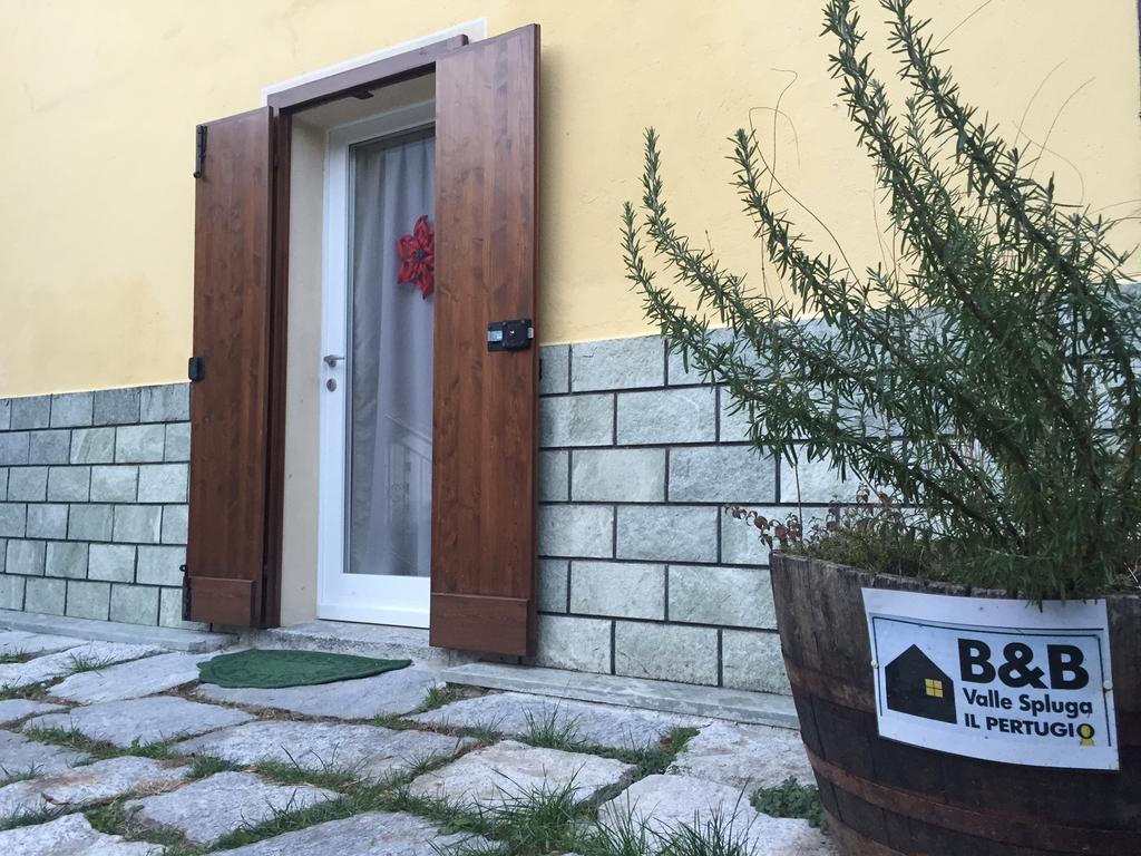 B&B Valle Spluga Il Pertugio Chiavenna Exterior foto
